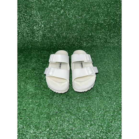 Birkenstock Arizona Eva White Rubber Slide Sandals Women's Size 7 US EU 38 UK 5 - Picture 7 of 10